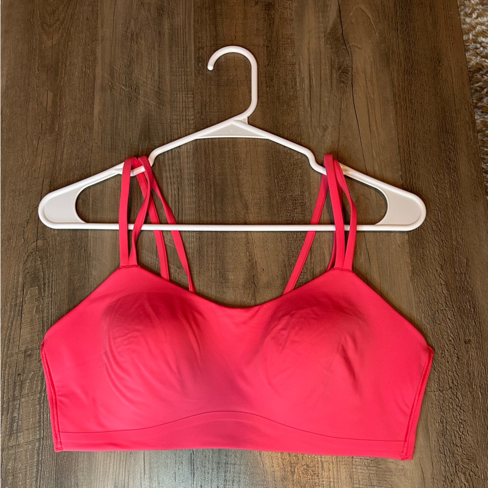 NWT Lululemon Like A Cloud Bra Sz 12 *Glazed Pink* SOLD OUT COLOR!!